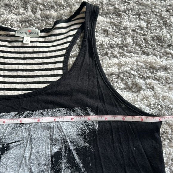 Mary Jane Sheer Tank Top - Picture 5 of 7